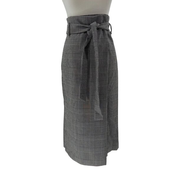 Zara Dresses & Skirts - Zara Woman Plaid High-Waisted Pencil Skirt Size S